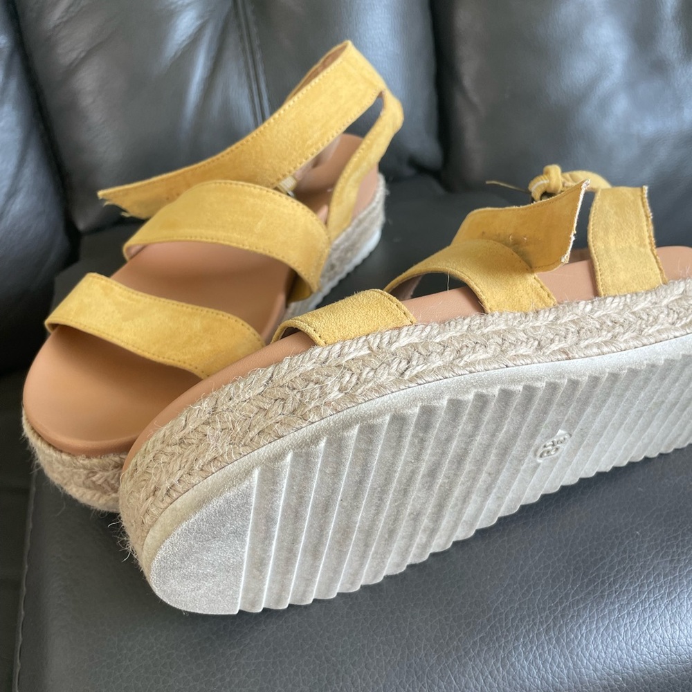Yellow Summer Sandals